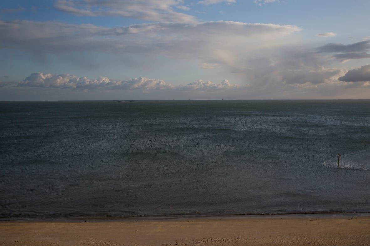 La côte atlantique bretonne pendant le confinement de 2020
